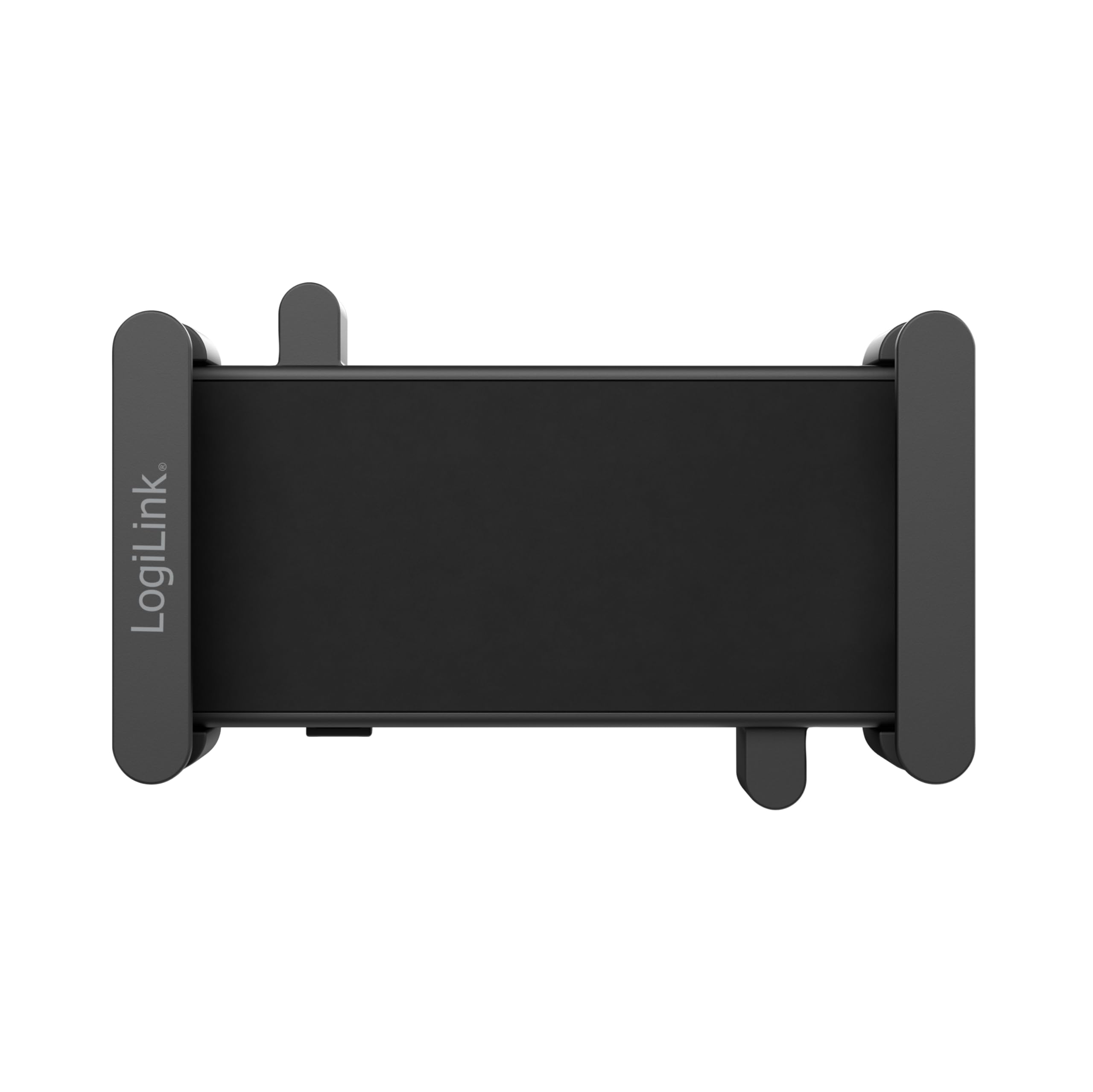 Logilink BP0204 - uchwyt zaciskowy do urządzeń 4,7-15" na ramionach monitora (VESA 75 x 75), kolor: czarny