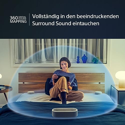 Sony HT-AX7 tragbares Heimkinosystem - Kinosound überall mit 360° Raumklang - Bis zu 30 Stunden Akkulaufzeit - Bluetooth- Sony HT-AX7 tragbares Heimkinosystem - Kinosound überall mit 360° Raumklang - Bis zu 30 Stunden Akkulaufzeit - Bluetooth-