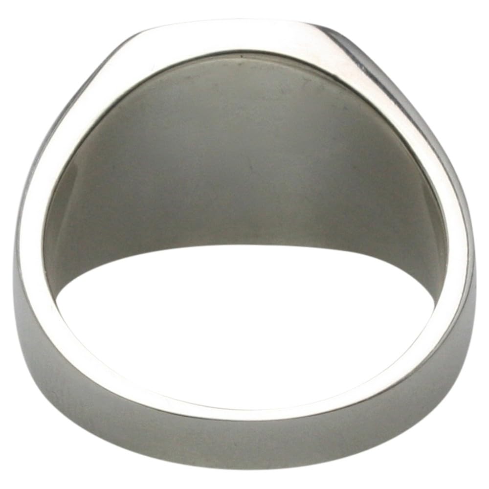 Feiner Siegelring mit Onyx aus massivem Silber 925