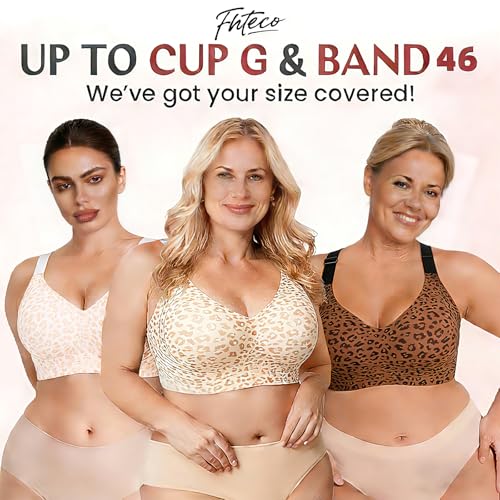 Image of Smoothing Bra Anti Sagging Wireless Push Up Bras for Women No Underwire Full Coverage Bra Comfy Bras for Women