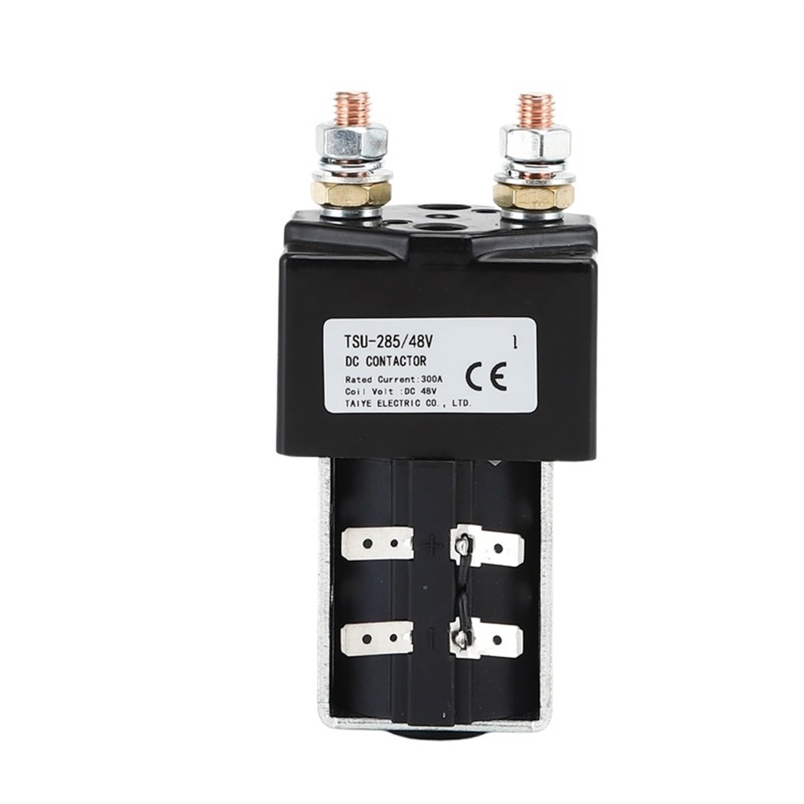 IVEKYKIBC TSU-285 300A Contactor 12VDC 24V 36V 48V 60V 72V Use for Engineering Machinery Battery Car Electric Forklift DC 1Pcs(48V)