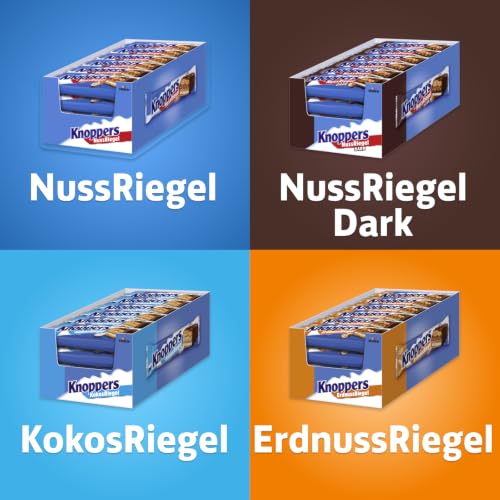 Knoppers KokosRiegel, 24 Schokoriegel mit Kokoscreme & Karamell - 24 x 40 g – Ansicht 6