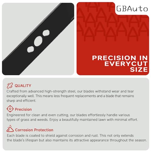 Lawn Mower Blades Features