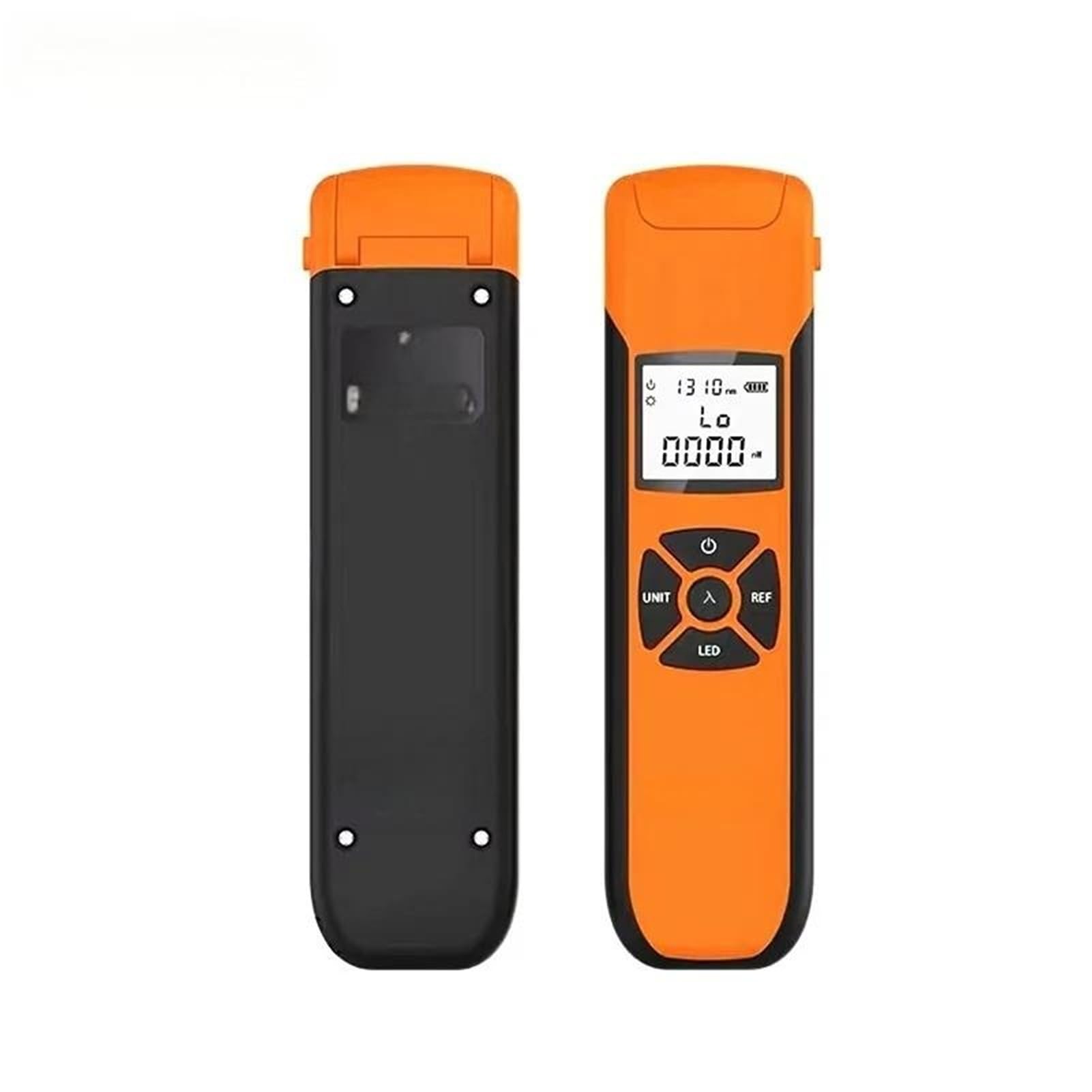 Optischer Leistungsmesser, hochpräziser, wiederaufladbarer Akku, Glasfaser-Leistungsmesser mit Blitzlicht (OPM) Glasfaserprüfung(-70 to 10dBm)