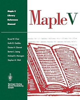 Hardcover Maple V Library Reference Manual Book