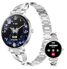 Ultra-Thin Smart Watches for Women 1.32" AMOLED Smartwatch Bluetooth