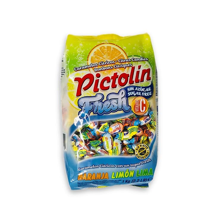 iChuches | Bonbons durs sans sucre – sans gluten | Sac de 1 kg | Différentes saveurs : café, crème, eucalyptus, miel citron, anis, fullmint, réglisse,...