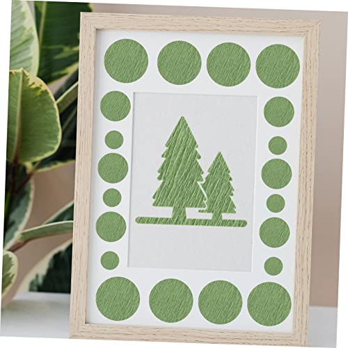 VILLCASE 3 Rolos De Folhas Grandes De Bolo De Papel Para Assar Papel Crepom Ornamento De Papel Feito