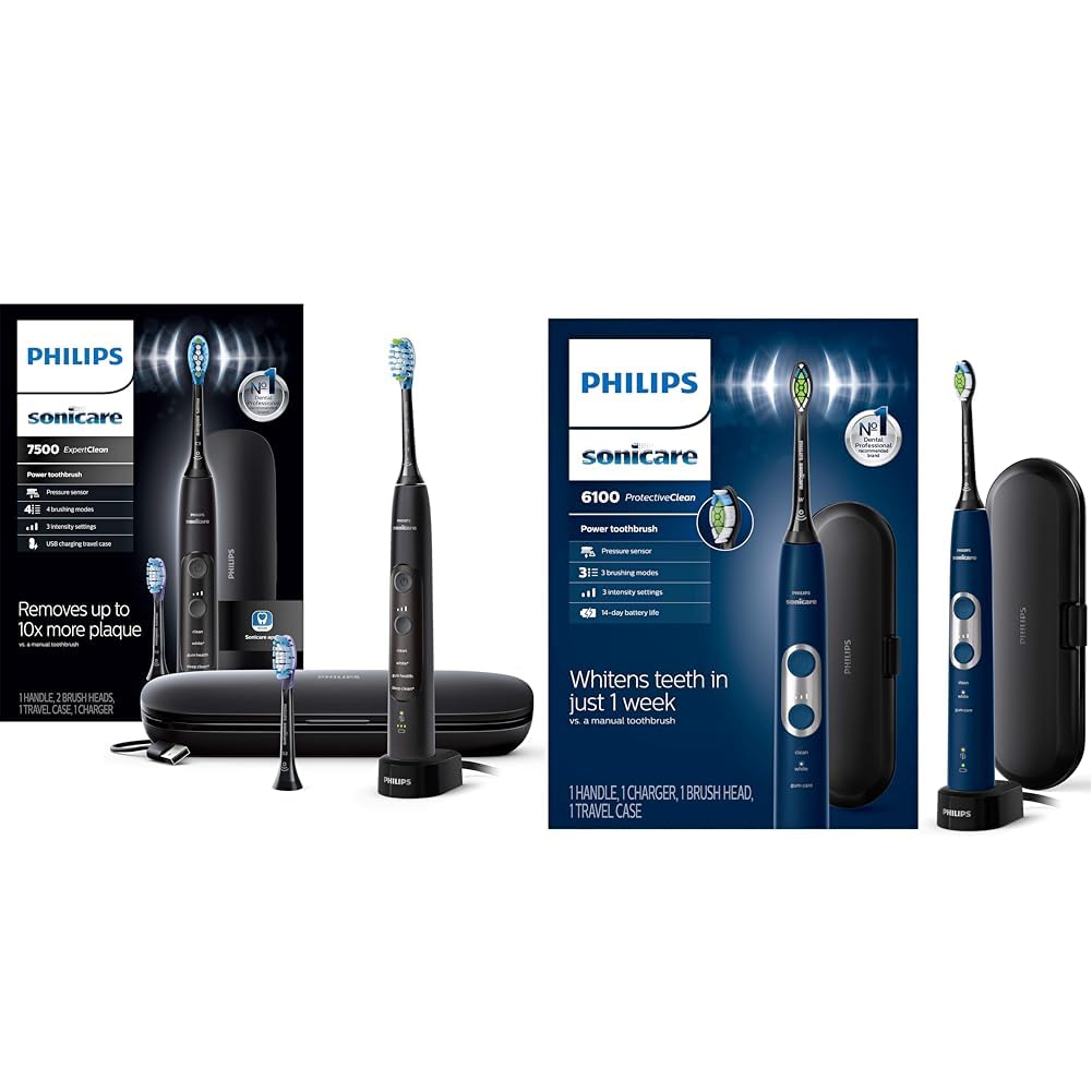 Amazon.com: Philips Sonicare ExpertClean 7500, Rechargeable