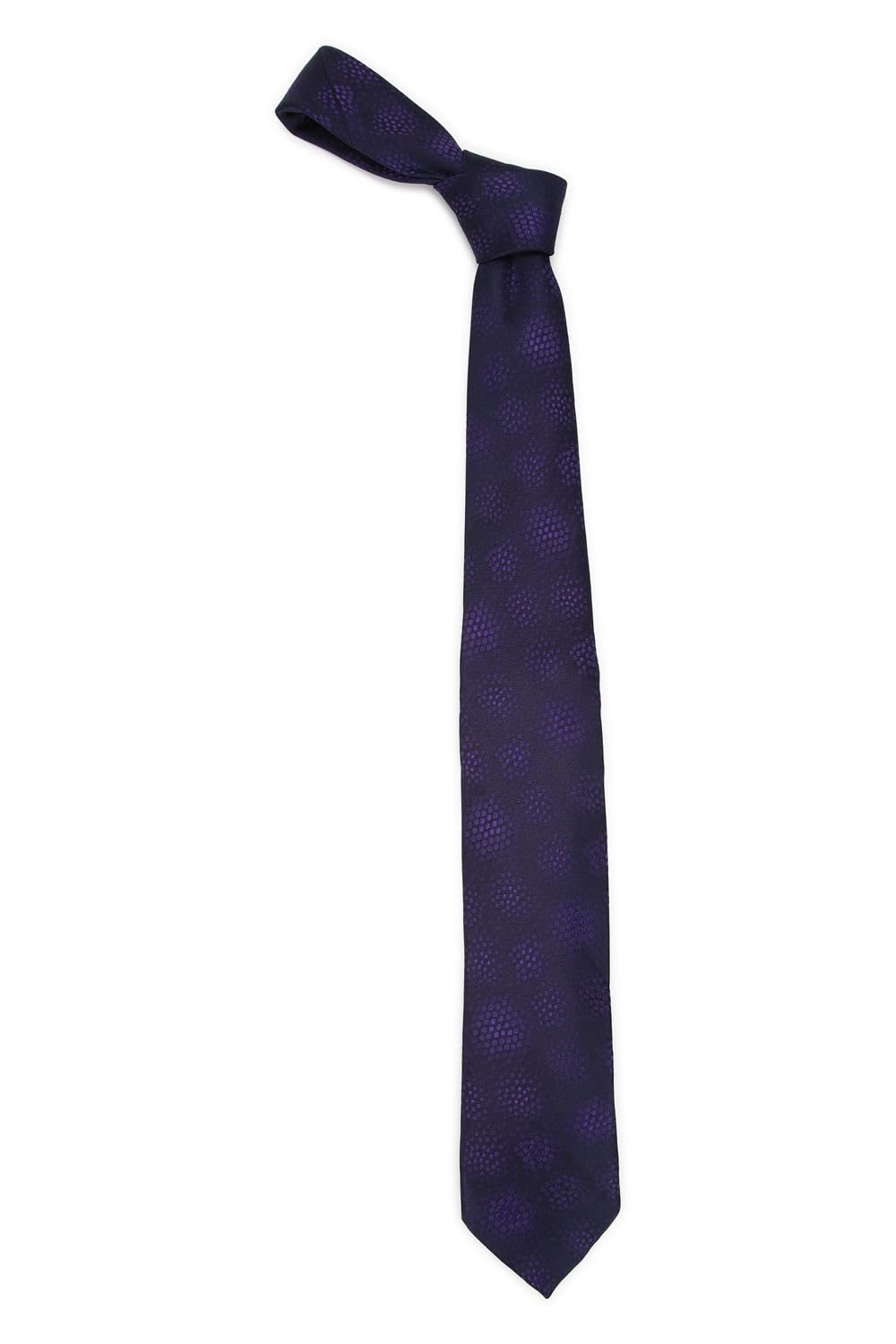 louis philippe Men Navy Embroidered Tie-picture-21