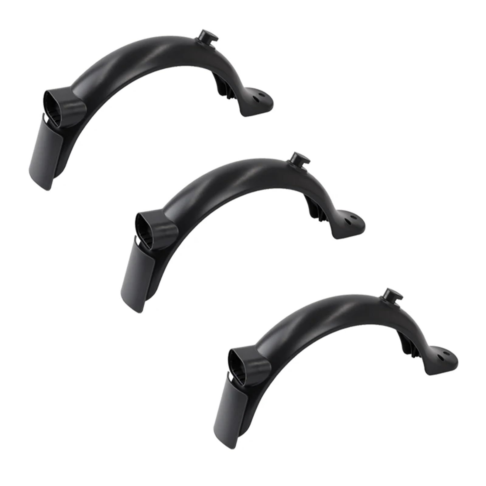 Guardabarros Trasero Scooter Eléctrico Accesorio Compatible, for Xiaomi, M365 Pro 2 1s Repuestos Esenciales Versión Guardabarros Trasero Guardabarros para patinete eléctrico ZEMNLO(3pc-01)