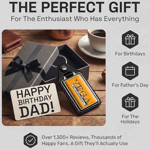 Image of Brotherhood Car Key Chain for Vega - Classic Models Keychain for Men and | Women Gift Key Ring