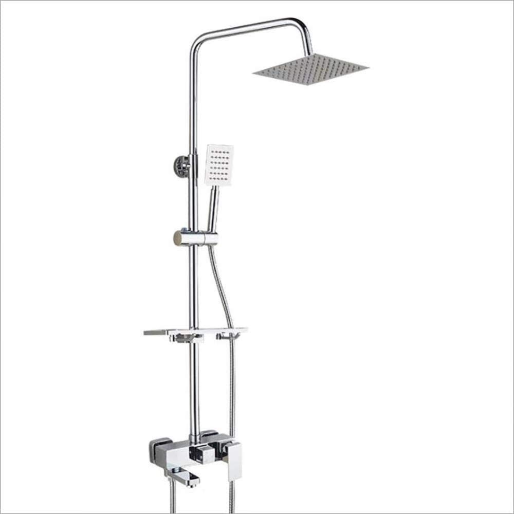 Système de douche 3 fonctions avec robinet et jet réglable