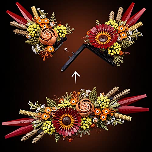 Lego Icons Le Centre De Table Fleurs Séchées 10314 Lego La Boîte - vue 10