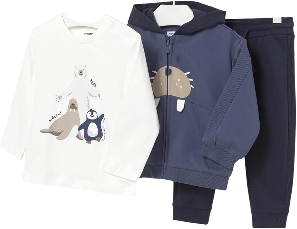 Ensemble de combinaison 3 pièces Mayoral pour les balades automnales de bébé