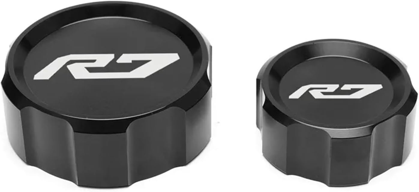 Motorcycle Front Brake Cover for YZF R7 YZF-R7 YZFR7 2021 2022 Accessories Motorcycle Front & Rear Brake Fluid Reservoir Cap Cylinder Cover