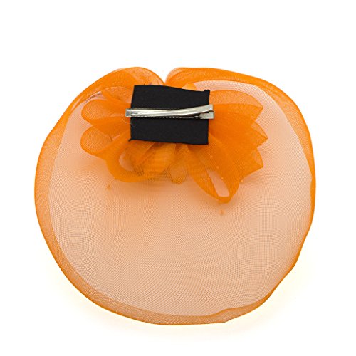 Fascinator hat plume et perle pour rayonner au Derby de Chantilly ou un mariage - 3