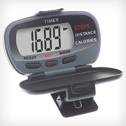 Timex Pedometer, Grey/Black, One-Size