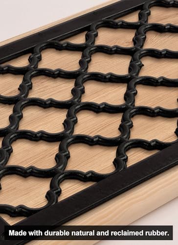 Finehous RS1 Rubber Stair Treads Non-Slip Outdoor 48 Inchx10 Inch (5-Pack) – Moroccan Anti-Slip Step Mat thumb #5