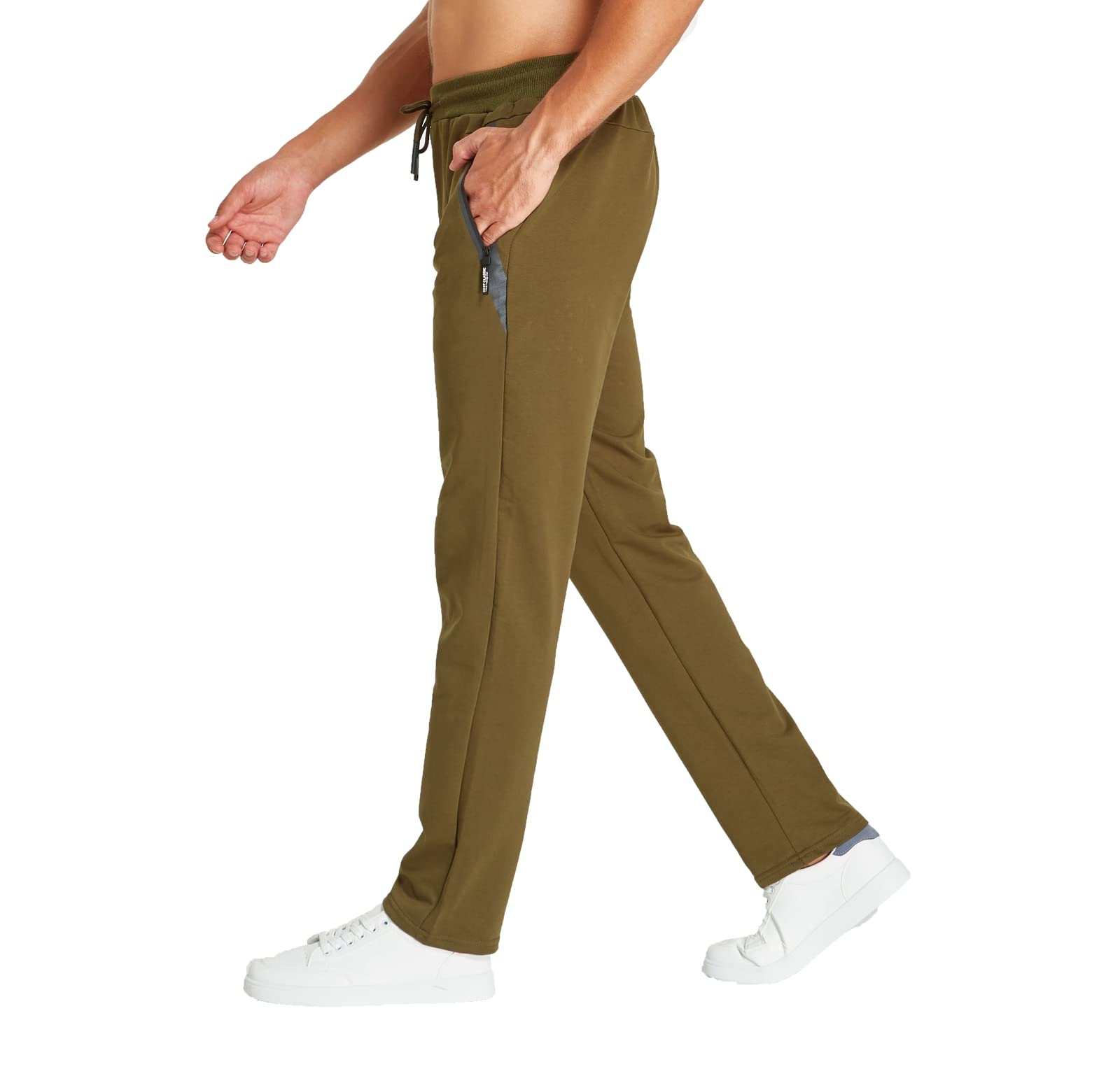 Tansozer Pantaloni Sportivi Uomo con Elastico in Vita
