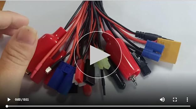 Amazon.com: RC Convert Cable 19 in 1 Charger Splitter Lipo