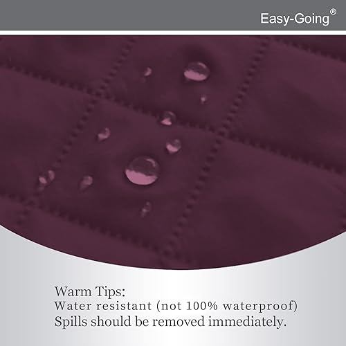 Miniatura 538 de Easy-Going - Funda reversible para sofá, resistente al agua, con varillas de espuma y correas elásticas, protector de muebles para mascotas y perros