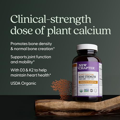 New Chapter Bone Strength Take Care Organic Calcium, 240 Tiny Tablets - image 3