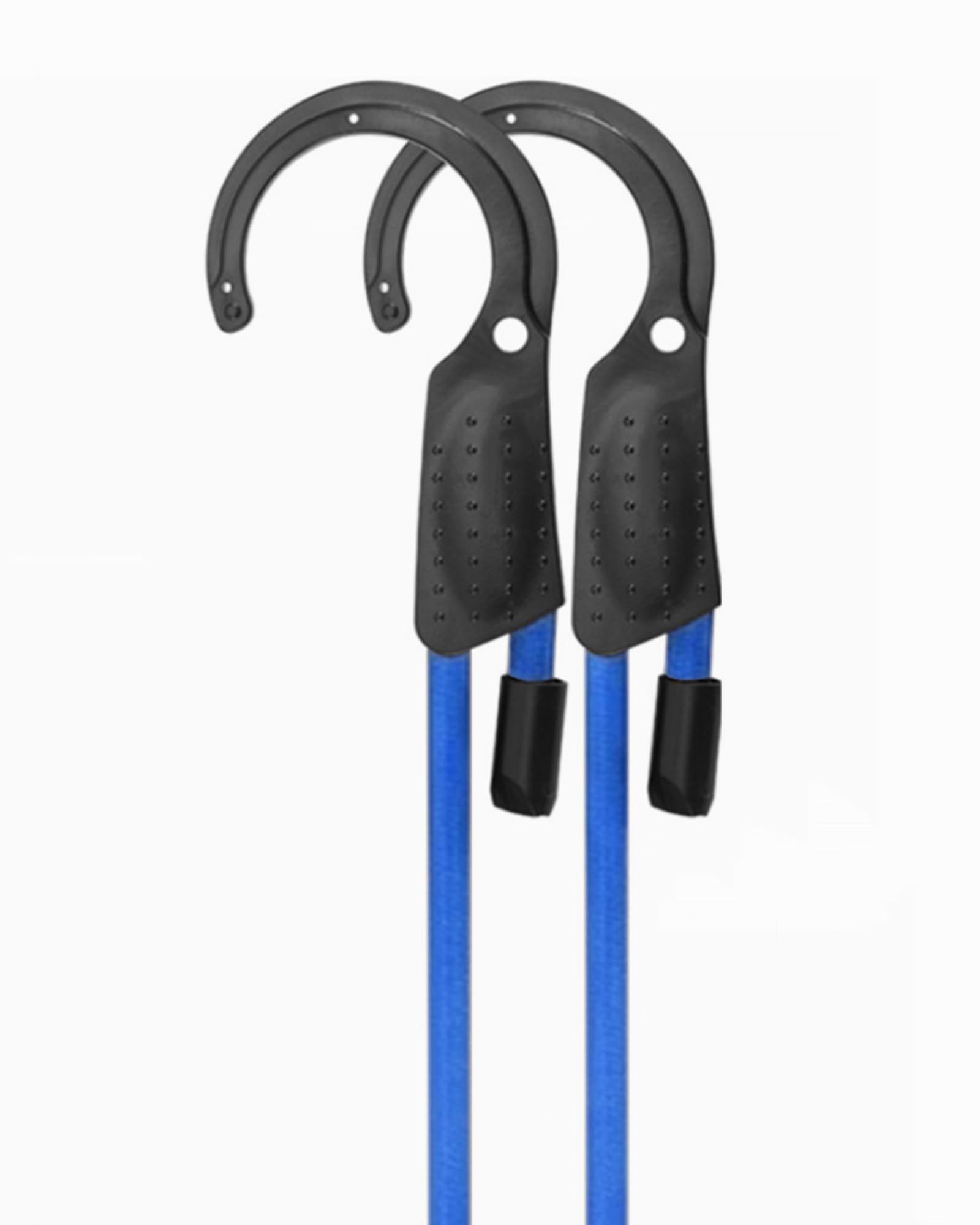 Lucky Straps 60" Adjustable Bungee Cords with Hooks, 5 Pack