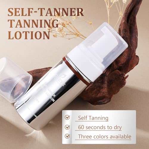 Autobronceador Express Color Oscuro con Glicerina - Loción Corporal para un Bronceado Saludable y Rápido sin Sol | 120 ml | Hidratante y de Fácil Aplicación - imagen 2