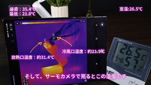 CHB ハンディエアコン　ピンク 本体　【ほぼ新品】 Amazon | CHB ハンディファン -5℃体感 瞬間冷風 扇風機 ハンディ
