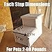 Dog Stairs, Handmade in the USA, Great for Pets 2-70 Lbs, Dog Steps, Pet Stairs,