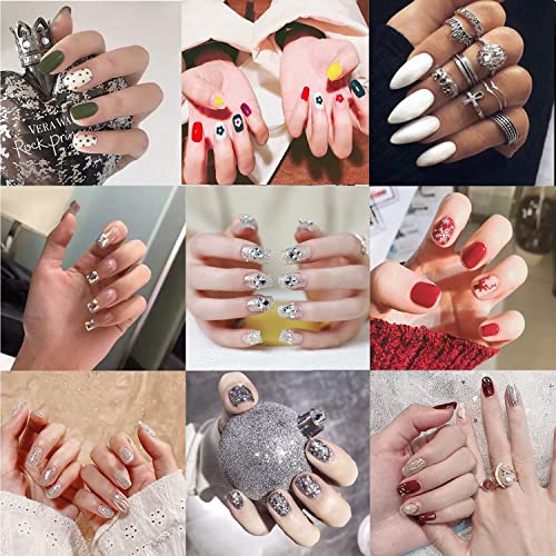 16Pcs Nail File Buffer Kit - 10Pcs 100/180 Grit Sharp Coarse Nail Files, 6Pcs Colors Rough Nail Buffer Polishing Nail Art Pedicure Manicure Tool #TOP3