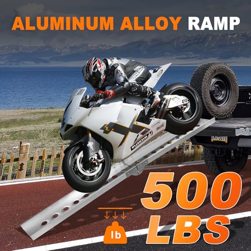 Rampa Plegable para Bicicleta 500 lb Capacidad de Carga miniatura 2