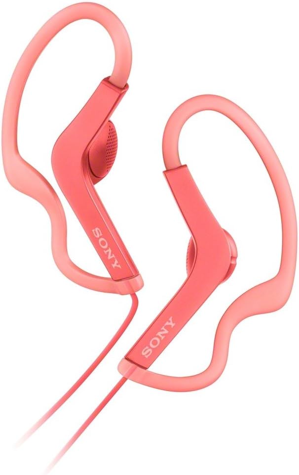 Sony MDR-AS210/P Sport In-ear Headphones, Pink