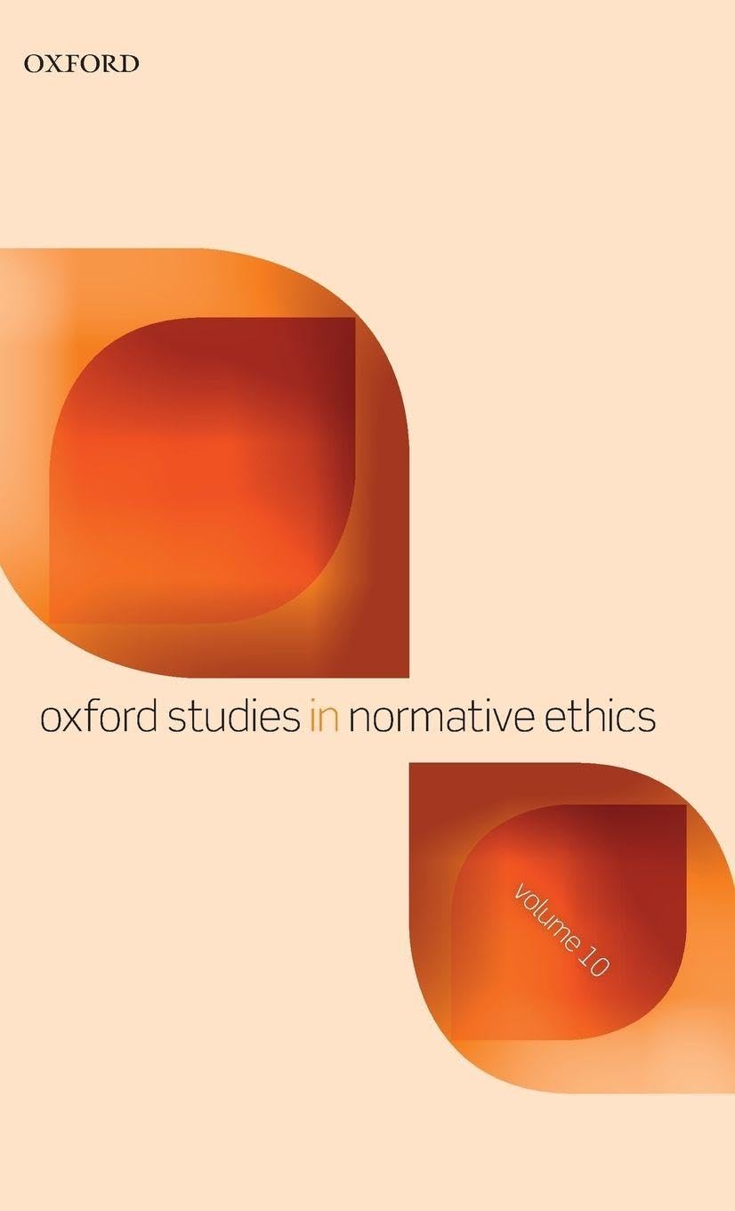 Oxford Studies in Normative Ethics Volume 10 | Amazon.com.br