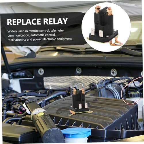 4 Relais de puissance 12V 100A à haute conductivité pour circuit de démarrage