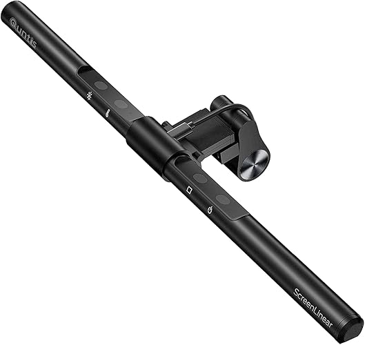 Quntis Computer Monitor Light bar 40cm, Eye Caring Monitor Lamp Auto-Dimming, Stepless Dimming and Adjustment Color Temperature Screen Lamp, No Glare Anti-Blue Desk Light ScreenLinear for Home Office - Basic