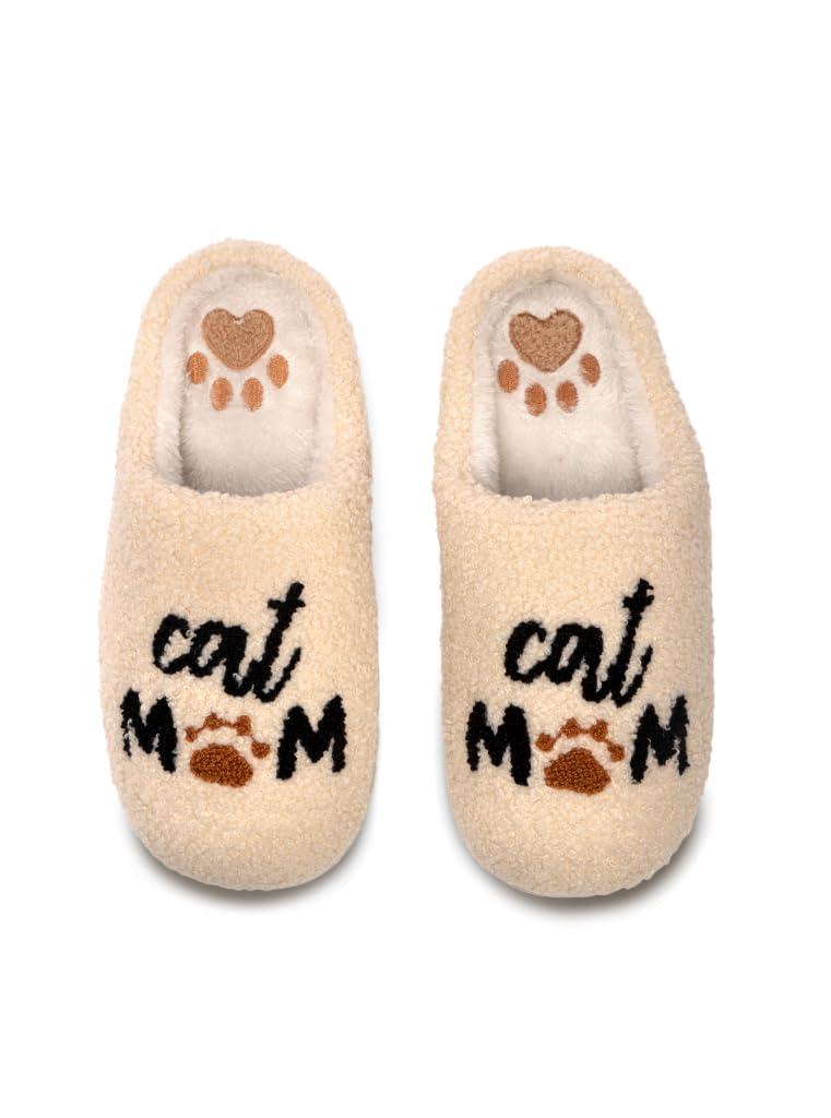 Living Royal Plush Slippers Cozy Non-Slip Rubber Sole Soft 100 Polyester Silly Funny Comfortable Fuzzy Design