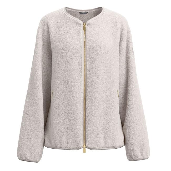 タトラス] SALIA サリア ノーカラー ボアフリースジャケット