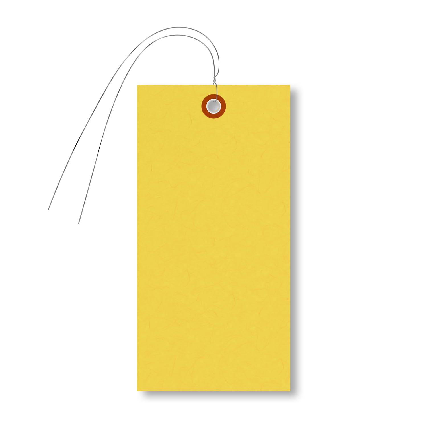 SmartSign Tyvek Lot de 1000 étiquettes d'expédition vierges avec fil Jaune Taille 8