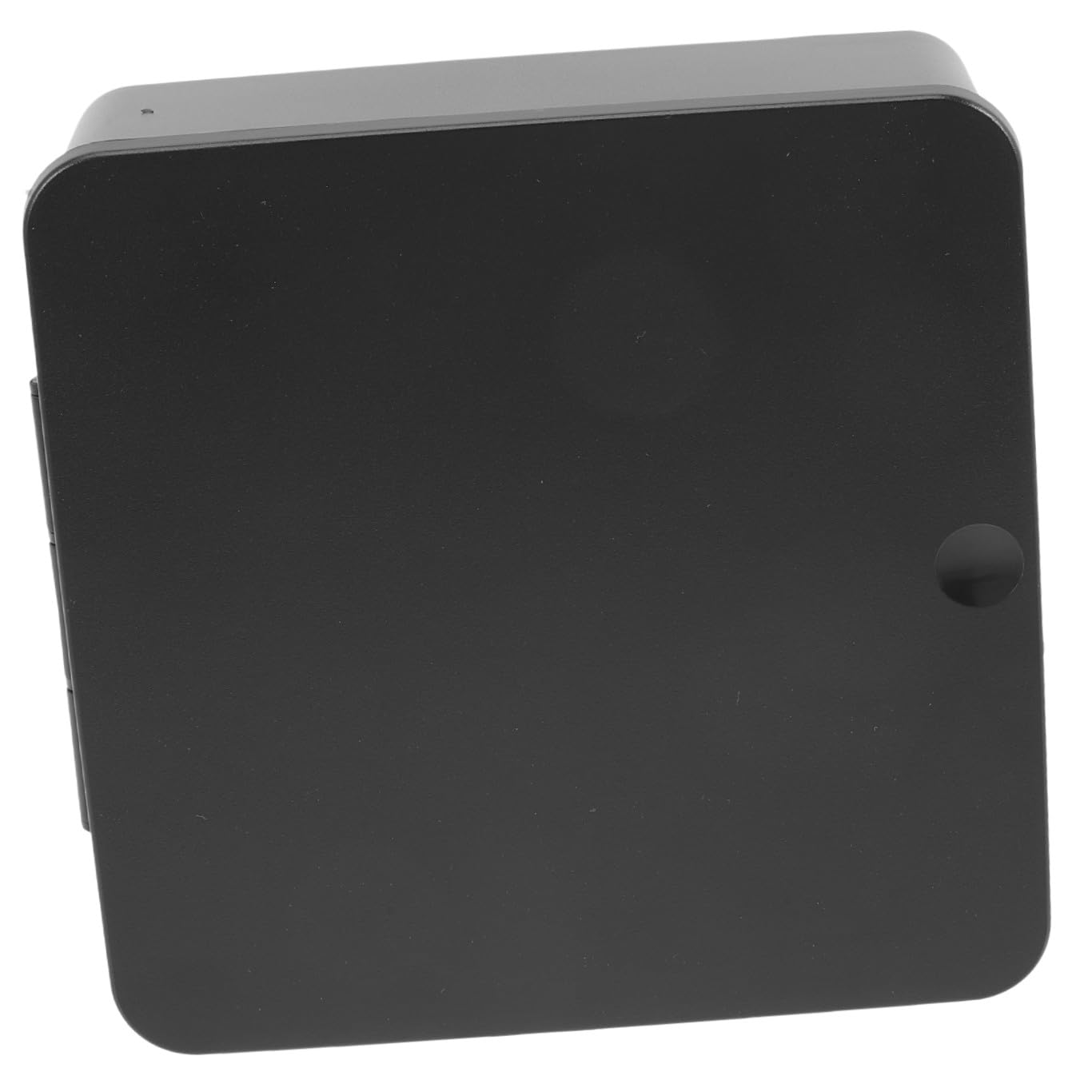 Portachiavi da Parete in Plastica Stile Moderno, Appendichiavi Magnetico senza Foratura, Porta Chiavi Elegante per Ingresso e Casa, Organizer da Muro Nero