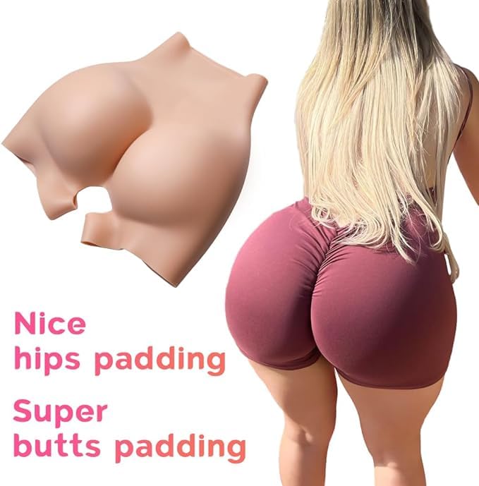 BINOT Silicone Butt Panties Huge Butt Enhance Open Crotch Panty Transgender Buttock HIPS Body Shaper Underwear for Cosplay2
