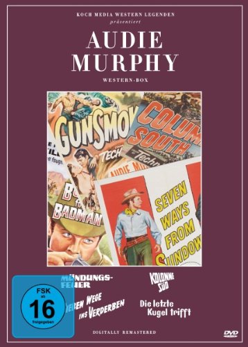 Preisvergleich Produktbild Audie Murphy Western-Box [4 DVDs]
