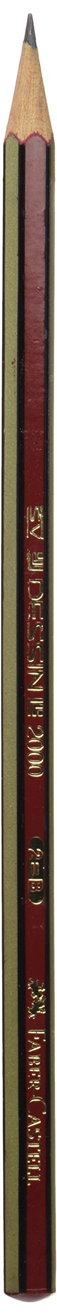 Faber-Castell Dessin 2000 B Lápiz (paquete de 12)