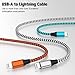 [Apple MFi Certified] iPhone Charger,Compatible for iPhone Charger,3Pack 6FT Fast Chargers Lightning Cable for iPhone 14/13/12/11/Xs/XR X/8/7/iPad iPod AirPods