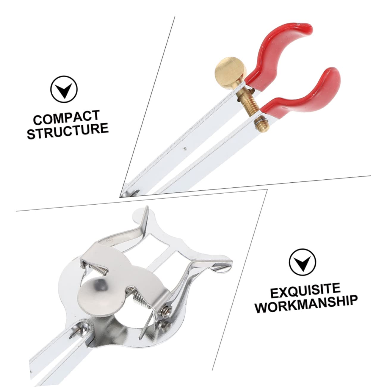 ibasenice 6pezzi Clip Per Spartiti Musicali Professionali Supporto Per Partiture Per Clarinetto Accessori Per Strumenti Fiato Leggeri e Pratici Per Musicisti Principianti e Avanzati