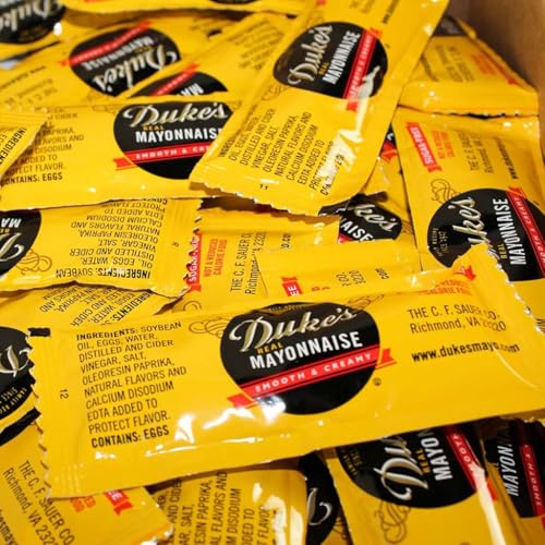 Image of Duke's Real Mayonnaise Packet - Original Smooth & Creamy Taste, 12 Gram (Pack of 200)