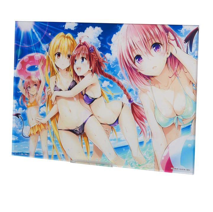 Amazon.co.jp: toloveる 原画展 アートパネルG ナナヤミメアモモ : ホビー