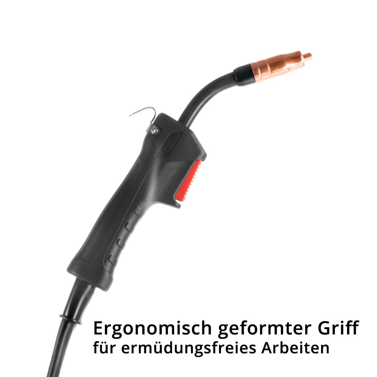 STAHLWERK AK14 | MB14 FLUX Schweißbrenner | Brenner bis 160 A inklusive 2 m Schlauchpaket, Profi-Schweißzubehör für FLUX Schweißgeräte mit 9 mm Dorn-Anschluss