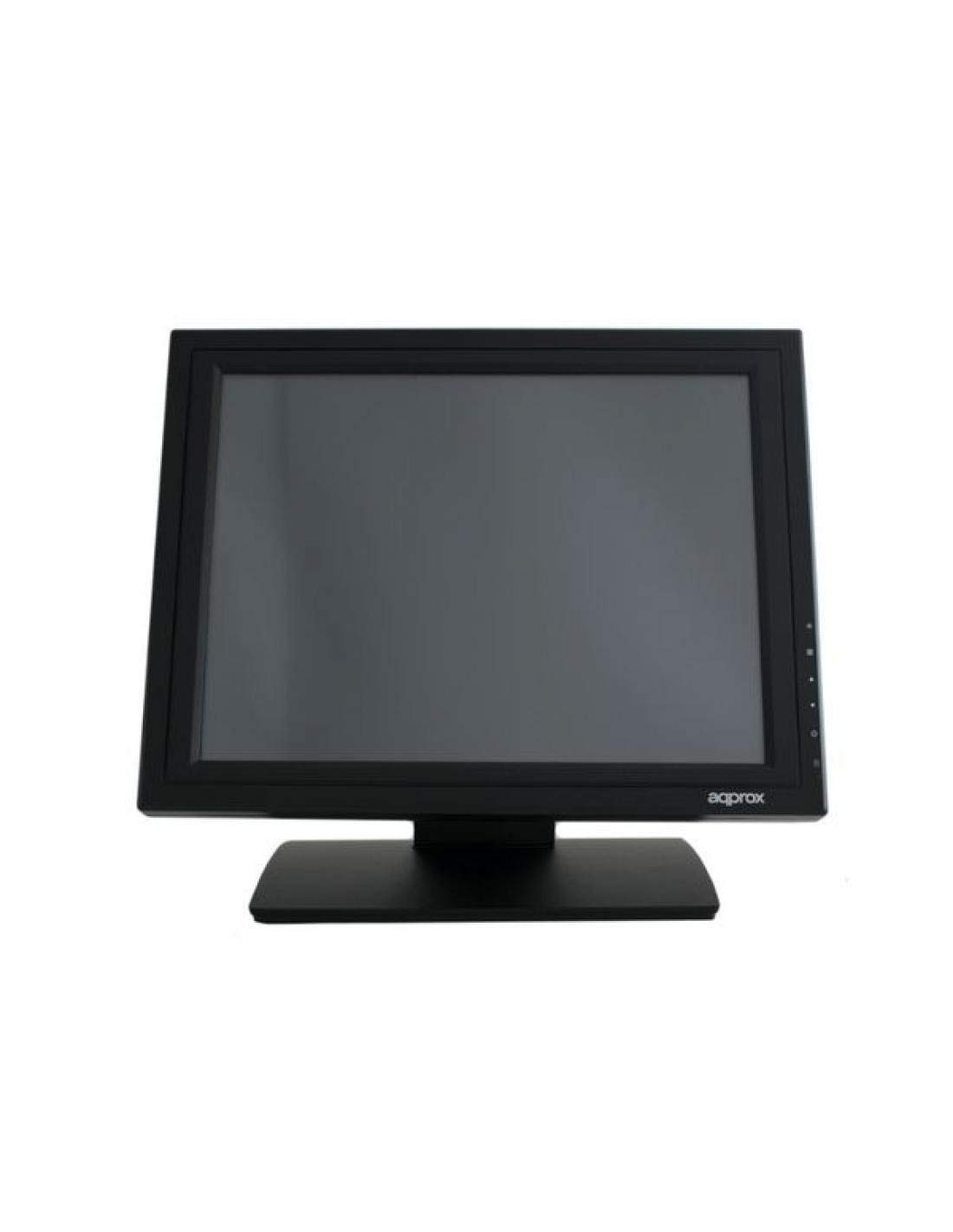Approx APPMT15W5 Monitor con Pantalla Tactil 15", Negro